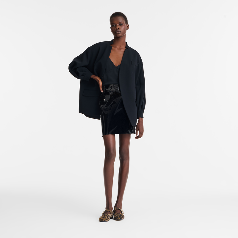 Jacket Black - Crepe