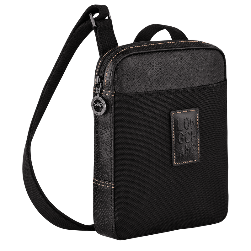 Boxford XS Crossbody bag Black - Recycled canvas