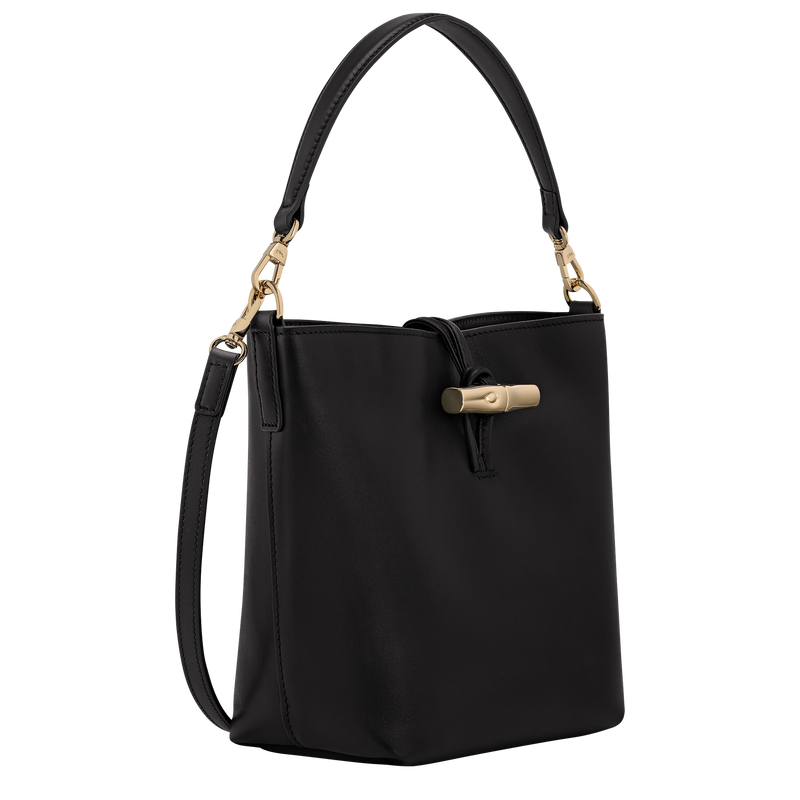 Le Roseau XS Bucket bag Black - Leather