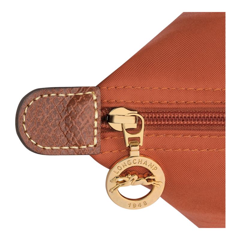 Le Pliage Original S Handbag Brick - Recycled canvas