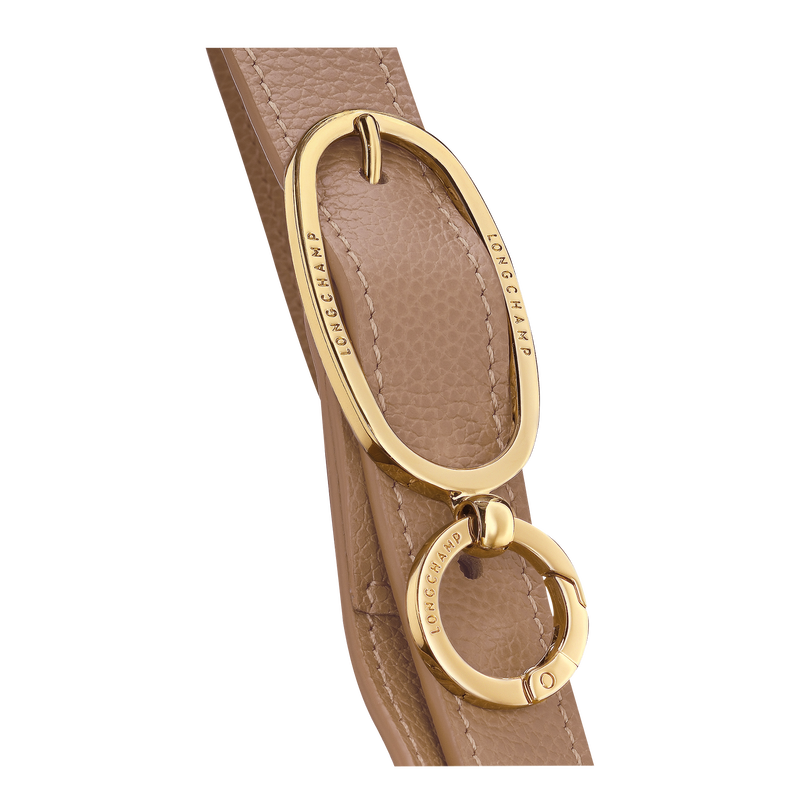 Le Foulonné XL Tote bag Biscuit - Leather