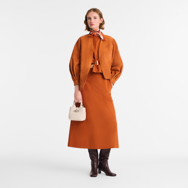 Le Roseau XS Handbag Paper - Leather