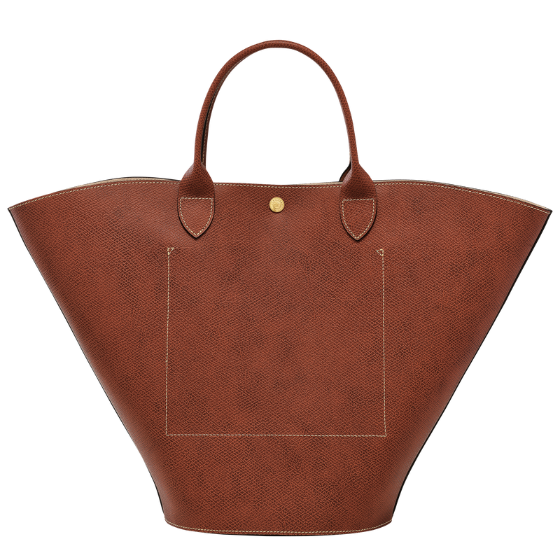 Épure XL Tote bag Brown - Leather