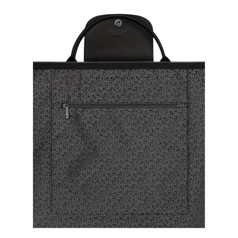 Le Pliage Xtra L Travel bag Black - Leather