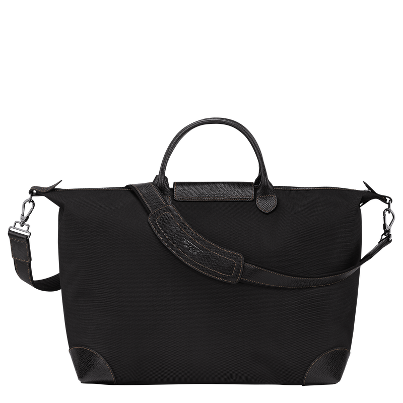 Boxford L Travel bag Black - Recycled canvas