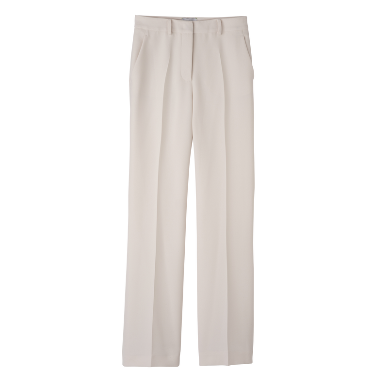 Trousers Ecru - Crepe