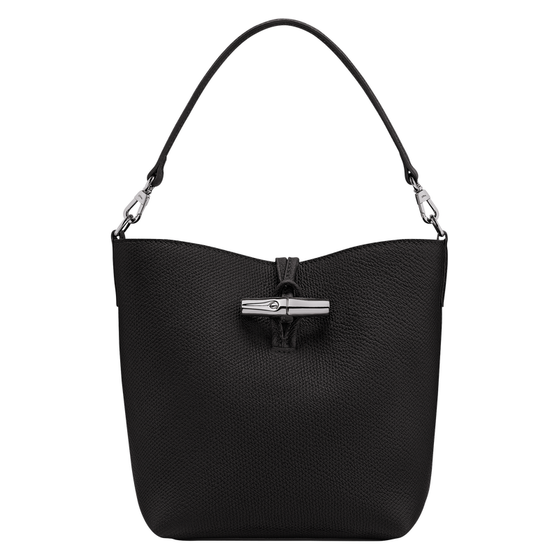 Le Roseau XS Bucket bag Black - Leather