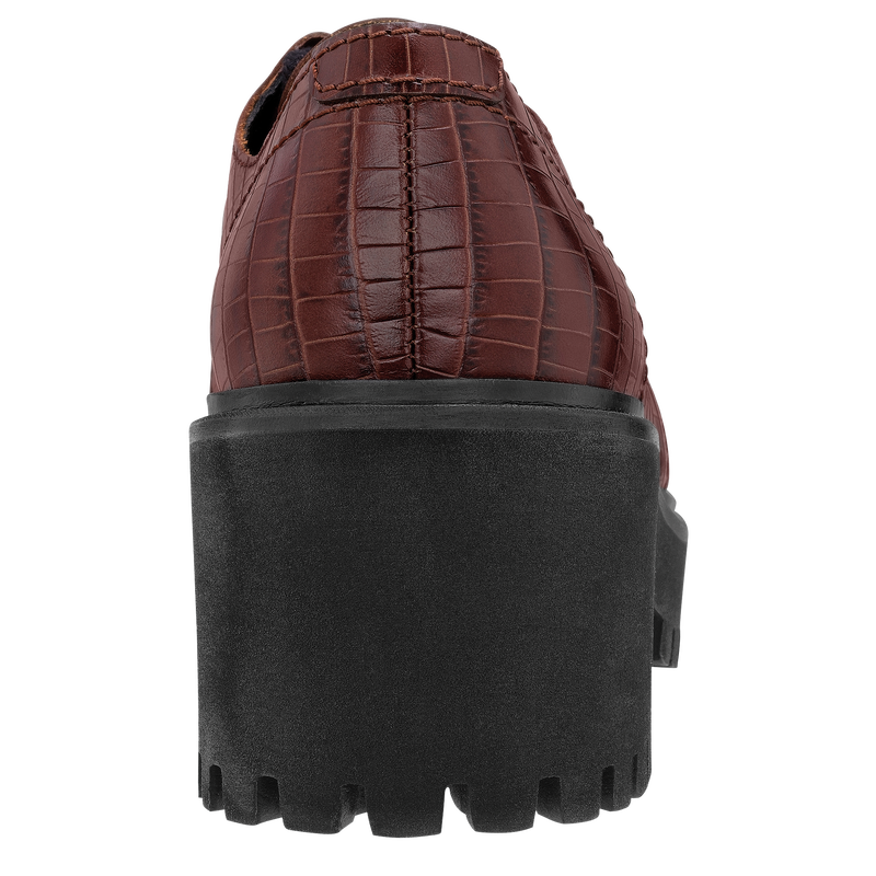 La Voyageuse Derby Pomegranate - Leather