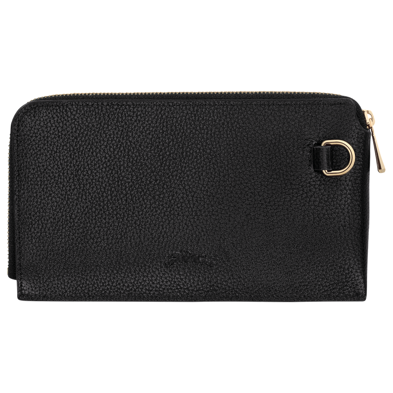 Le Foulonné Pouch Black - Leather