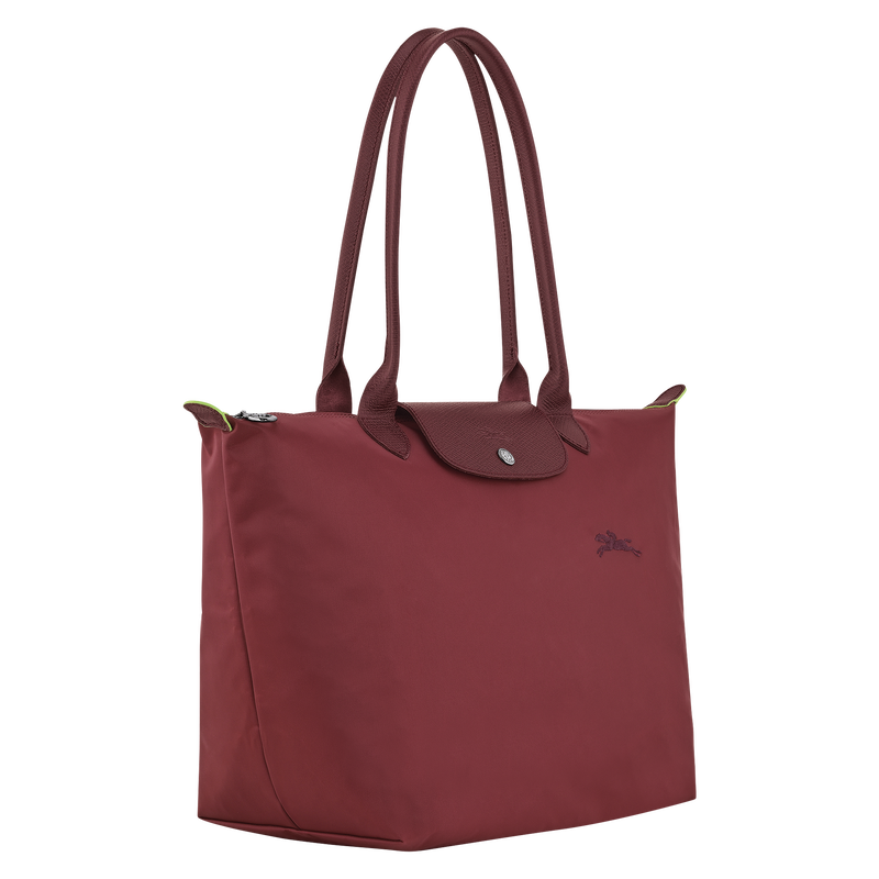 Le Pliage Green L Tote bag Pomegranate - Recycled canvas
