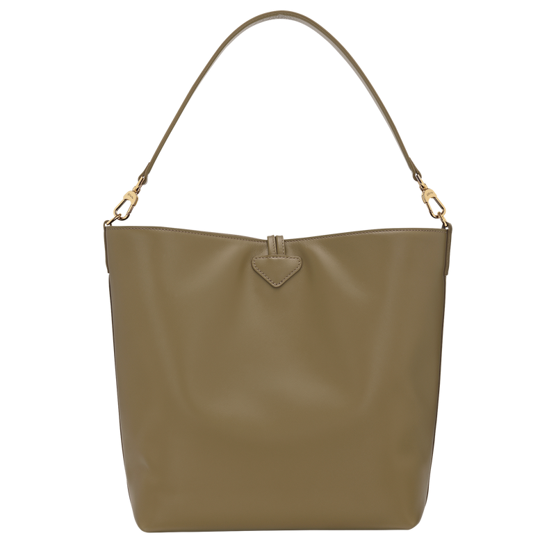 Le Roseau M Hobo bag Olive - Leather