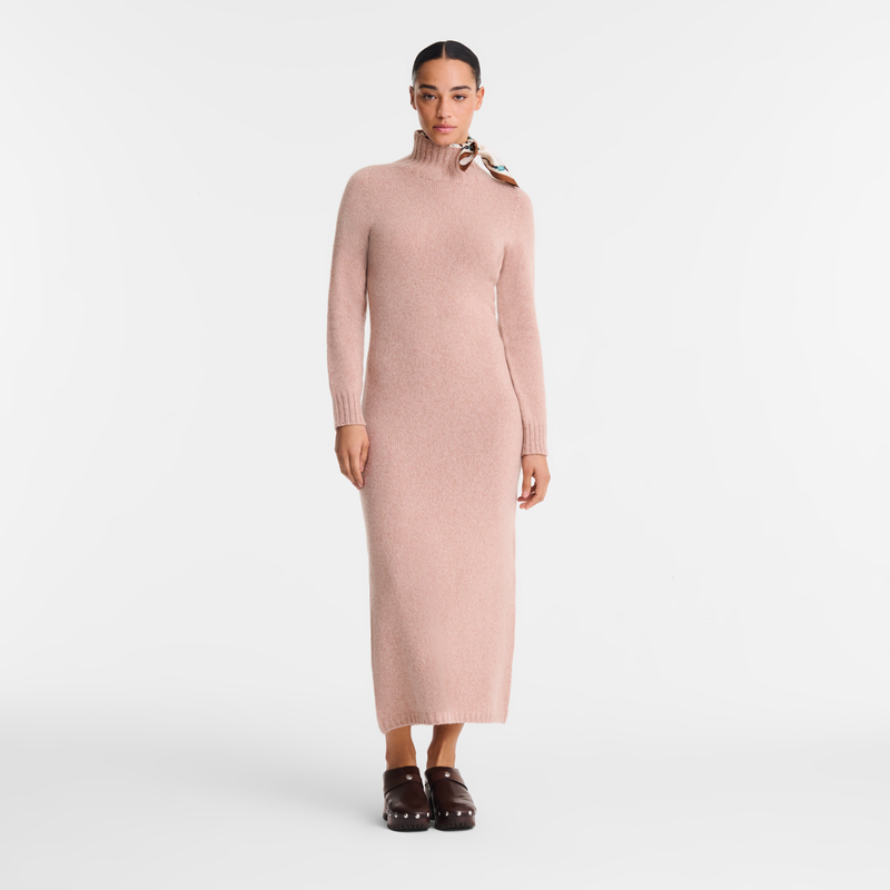 Long dress Pink Tea - Knit