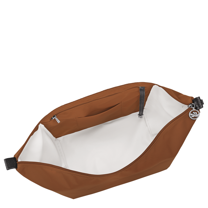 Le Slouchy M Hobo bag Cognac - Canvas