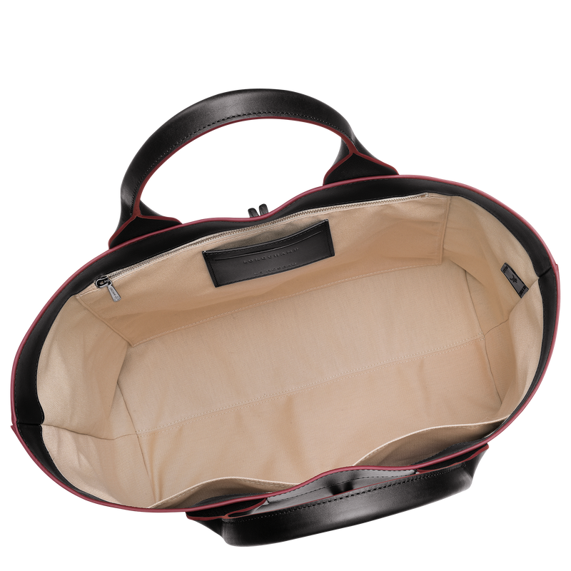 Le Roseau L Tote bag Black - Leather