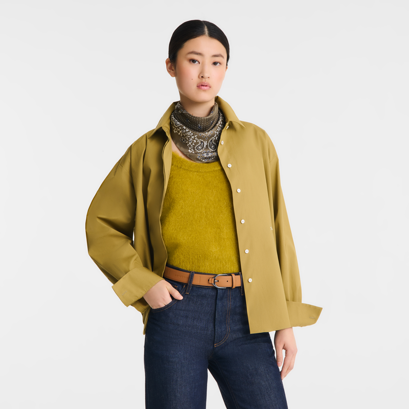 Longchamp 3D Ladies' belt Natural - Leather