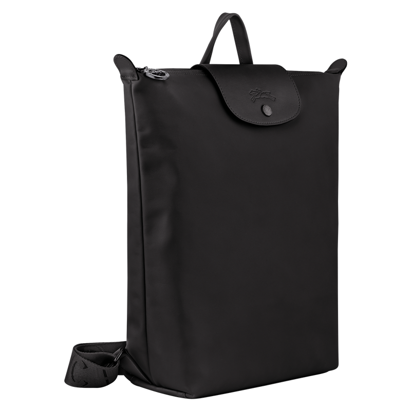 Le Pliage Xtra M Backpack Black - Leather