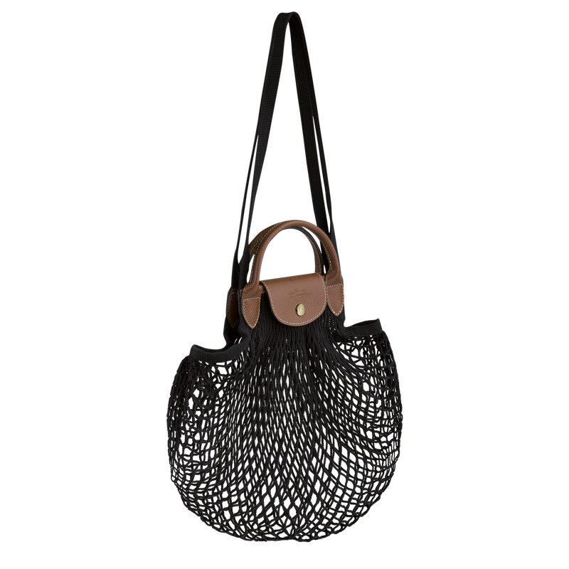 Le Pliage Filet L Mesh bag Black - Canvas