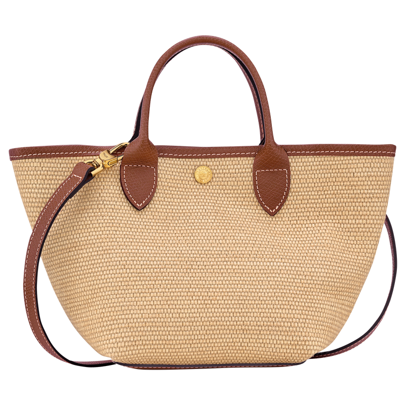 Le Pliage Collection XS Basket bag Brown - Canvas