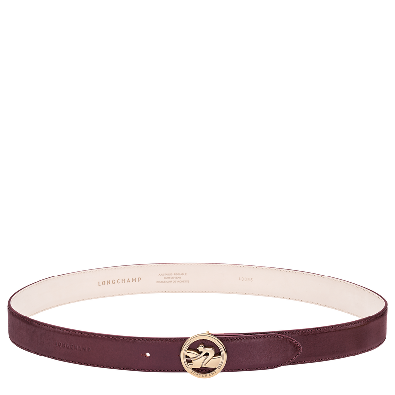 Archive Ladies' belt Burgundy - Leather
