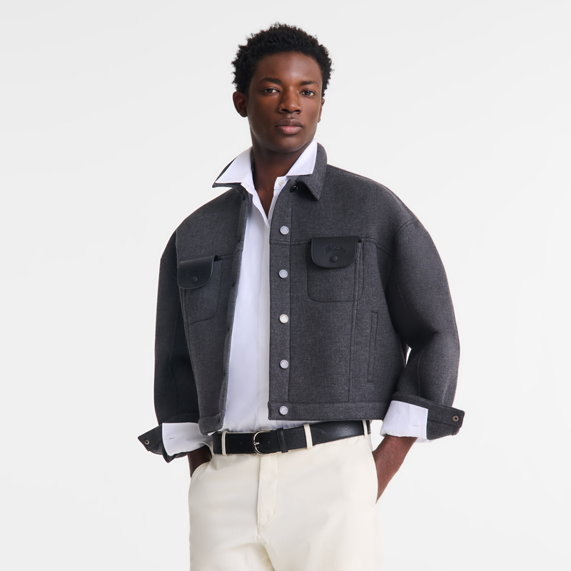 Le Pliage Original Men's belt Black - Leather