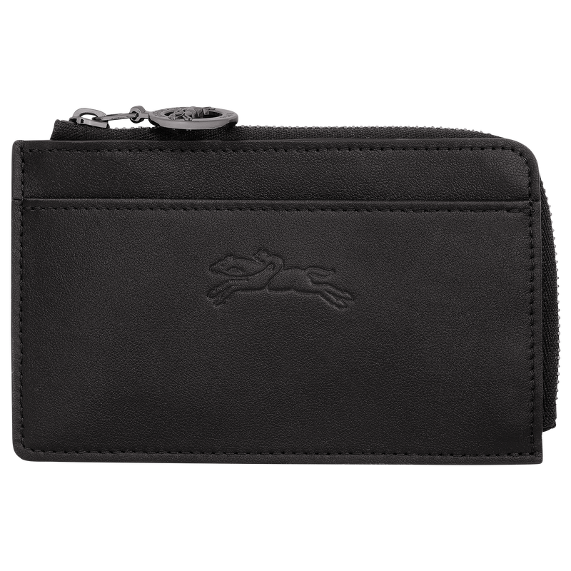 Le Pliage Xtra Card holder Black - Leather