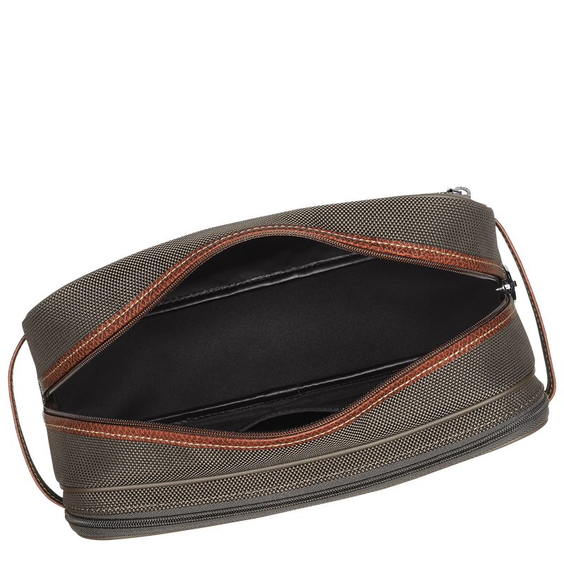 Boxford Toiletry case Brown - Recycled canvas