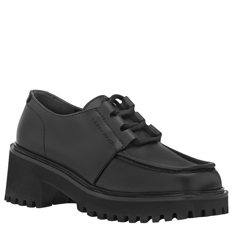 La Voyageuse Derby Black - Leather