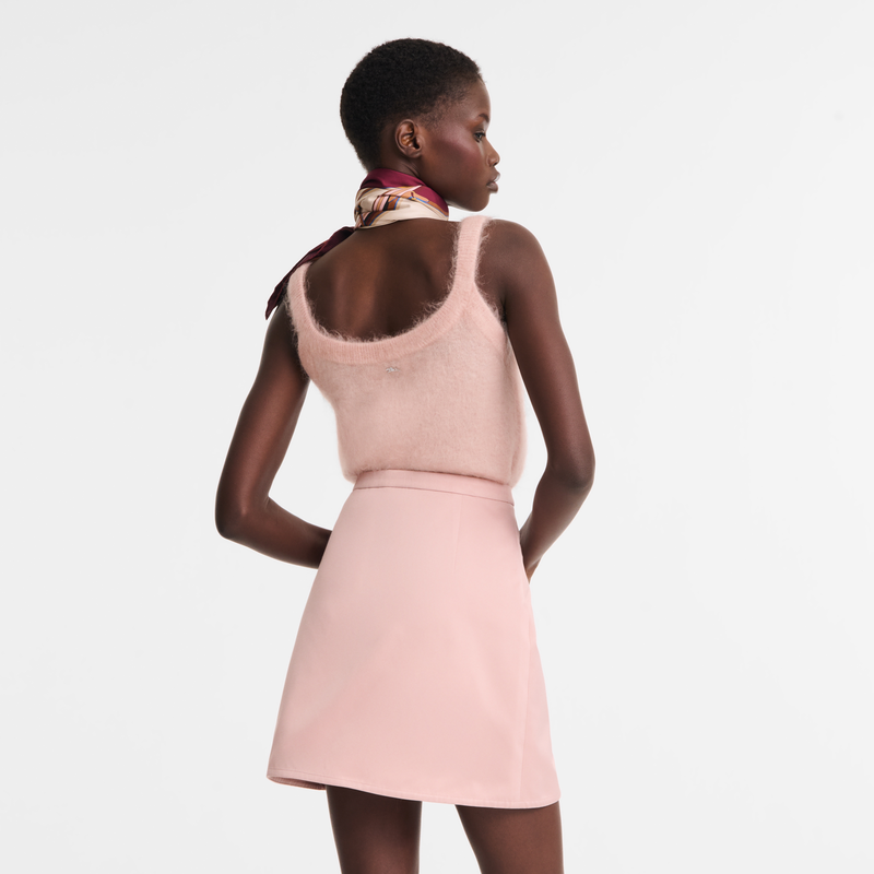 Skirt Pink Tea - Techno satin