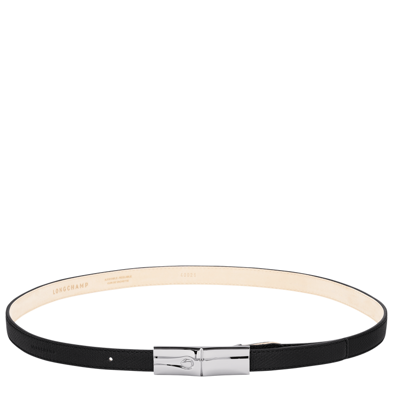 Le Roseau Ladies' belt Black - Leather