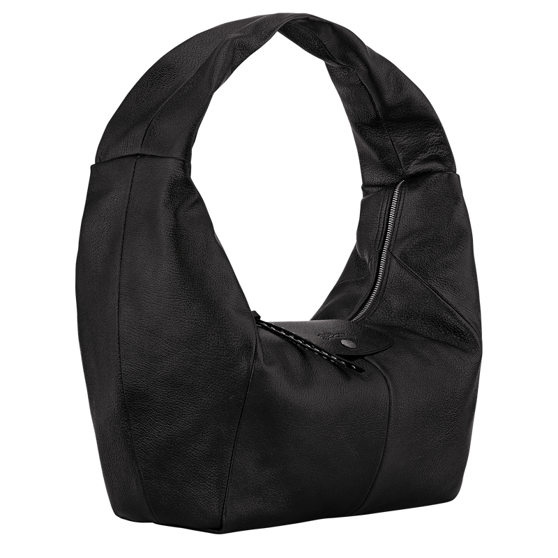 Le Pliage Xtra L Hobo bag Black - Leather