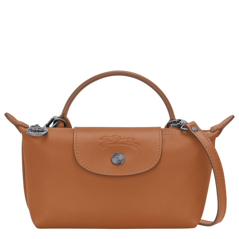 Le Pliage Xtra XS Pouch Cashew - Leather