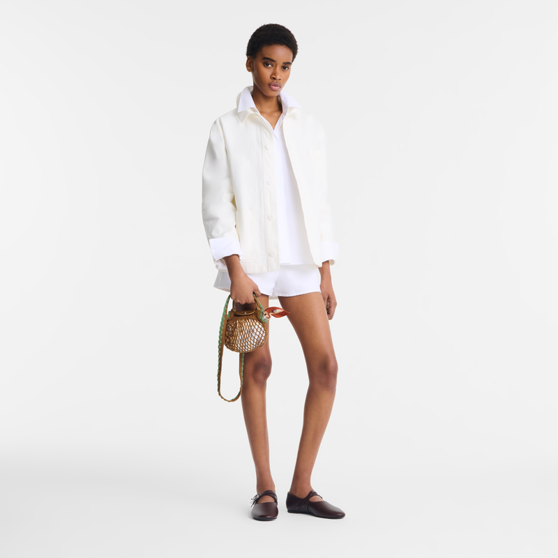 Le Pliage Collection XS Mesh bag Tobacco - Canvas