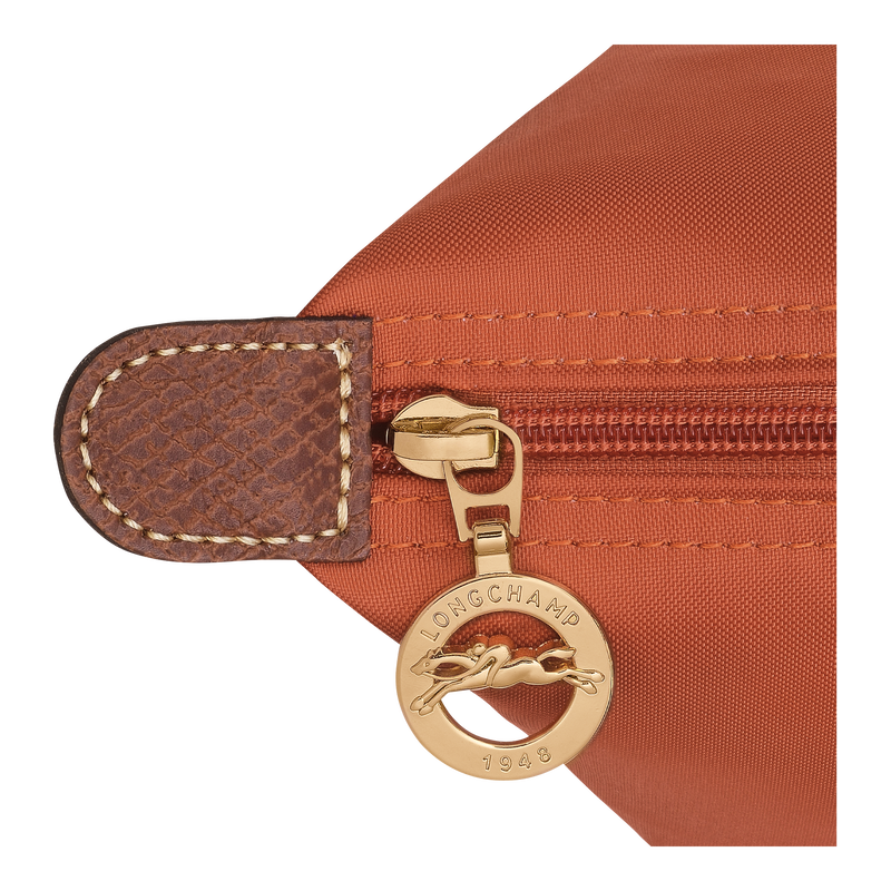 Le Pliage Original M Tote bag Brick - Recycled canvas