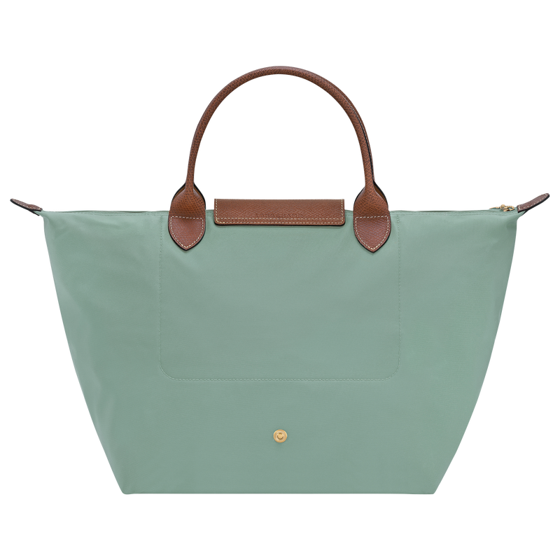 Le Pliage Original M Handbag Celadon - Recycled canvas