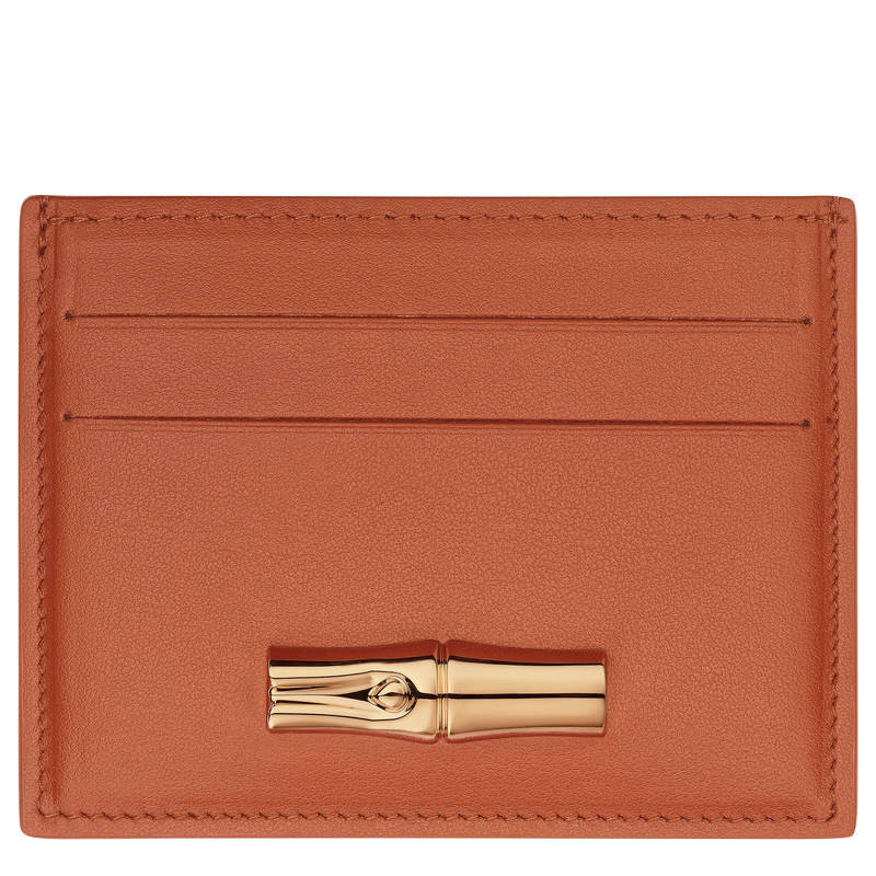 Le Roseau Card holder Bark - Leather