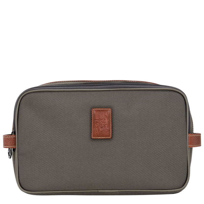 Boxford Toiletry case Brown - Recycled canvas