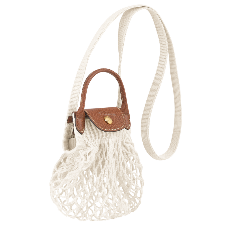 Le Pliage Filet XS Mesh bag Ecru - Canvas