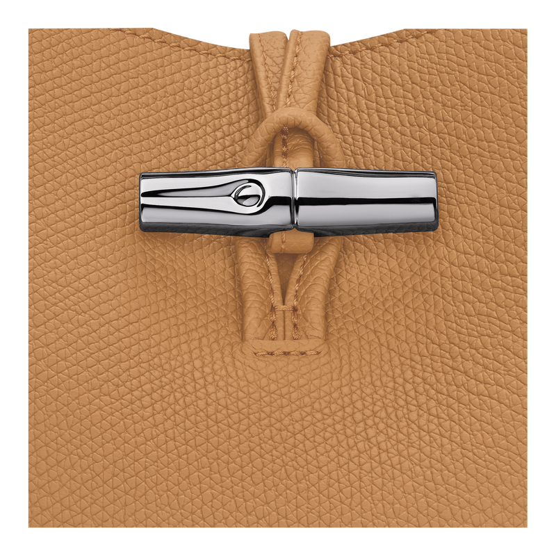 Le Roseau XS Bucket bag Walnut - Leather