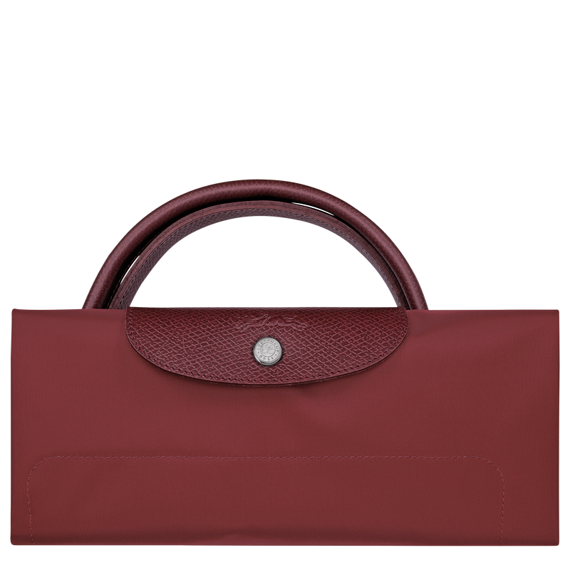 Le Pliage Green L Travel bag Pomegranate - Recycled canvas