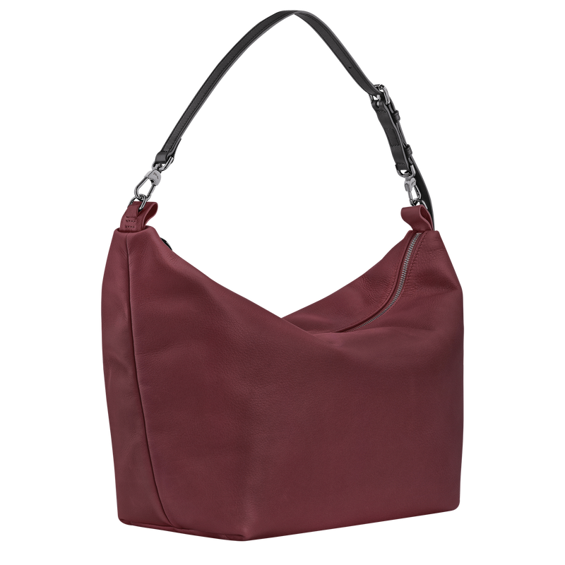 Le Slouchy M Hobo bag Pomegranate - Leather