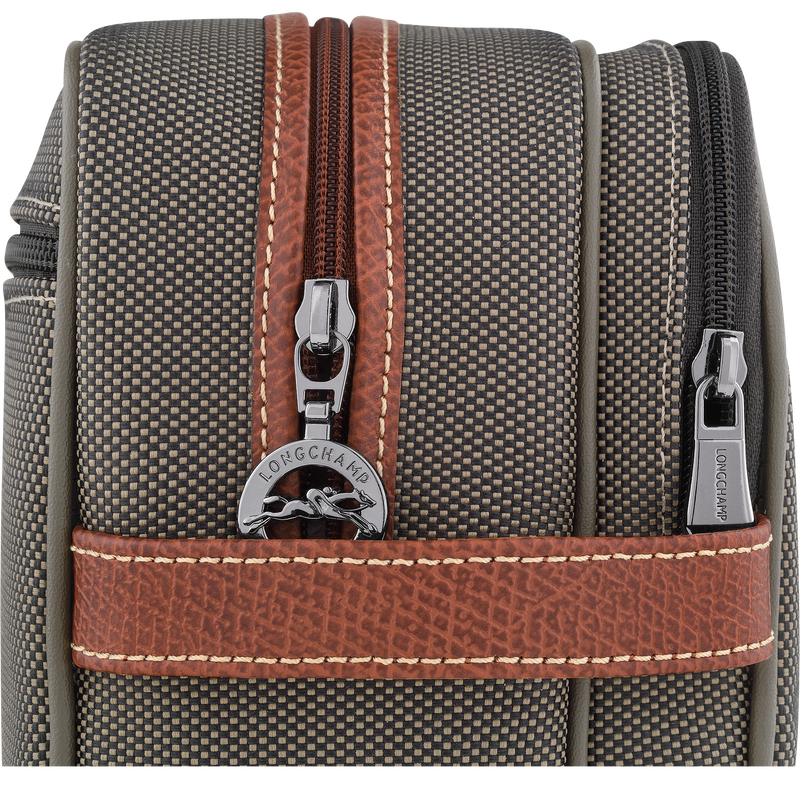Boxford Toiletry case Brown - Recycled canvas