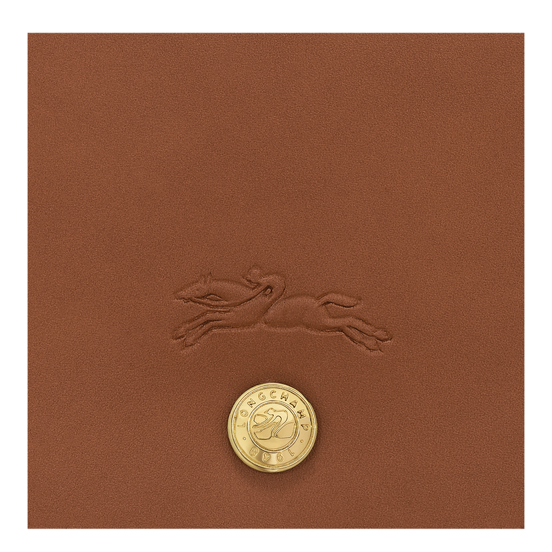 Épure S Crossbody bag Cognac - Leather