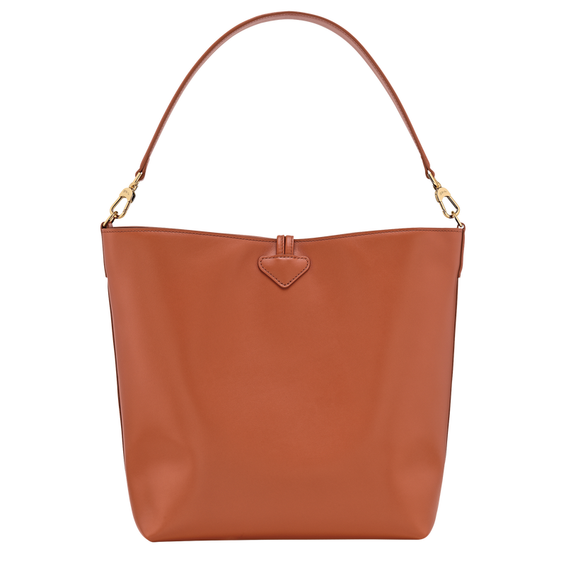 Le Roseau M Hobo bag Bark - Leather