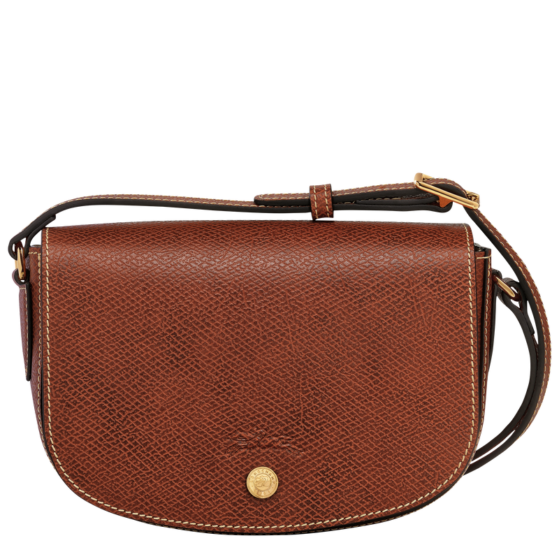Épure S Crossbody bag Brown - Leather