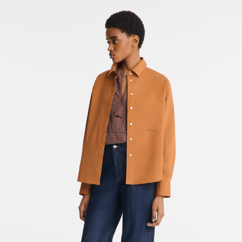 Shirt Cashew - Popelin