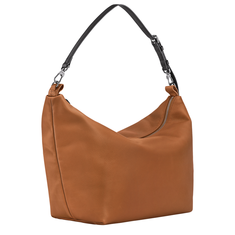 Le Slouchy M Hobo bag Cashew - Leather