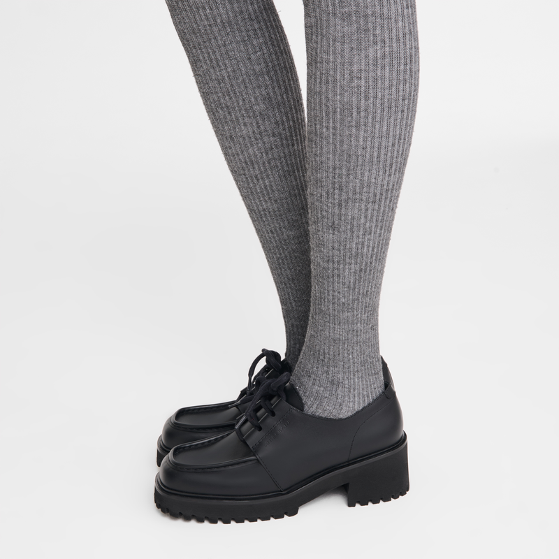 La Voyageuse Derby Black - Leather