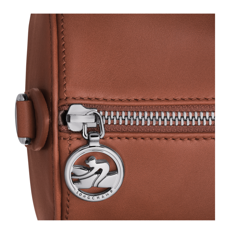 Daylong L Handbag Cognac - Leather