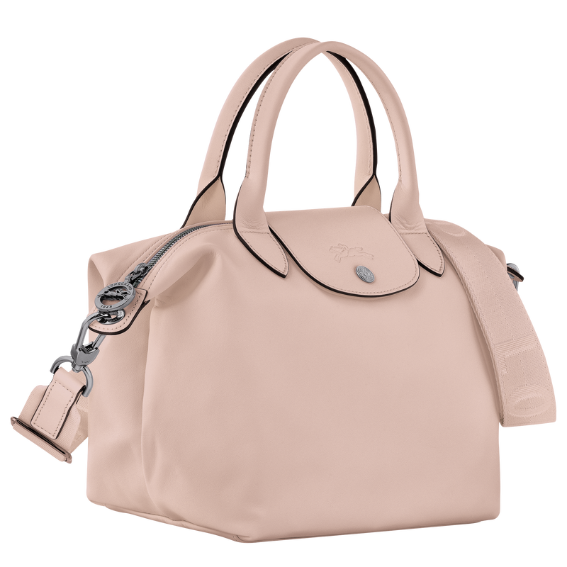 Le Pliage Xtra S Handbag Nude - Leather