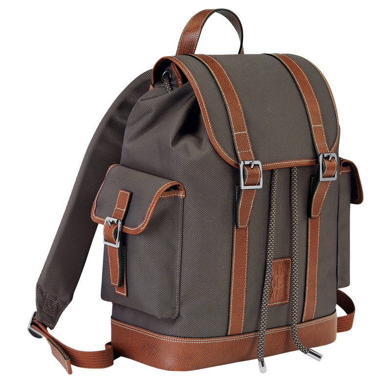 Boxford Backpack Brown - Recycled canvas